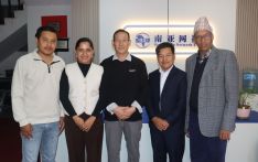 尼泊尔国家通讯社高层参访南亚网视 共商中尼媒体合作新篇章