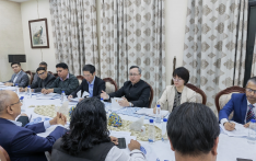 中国驻尼泊尔使馆向尼泊尔主流媒体宣介二十届四中全会精神