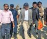 Minister Ghising inspects Kamala bridge in Siraha