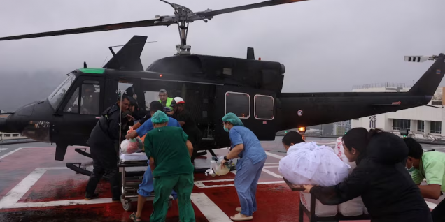 泰国南部洪灾已致33人死亡 当局派直升机空运危重病人
