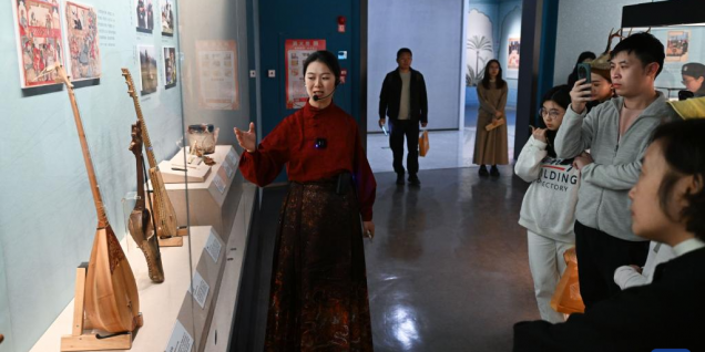 广州举办以古代丝绸之路沿线各种音乐文化为主题的展览