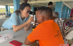 中国医疗队深入圭亚那偏远社区义诊