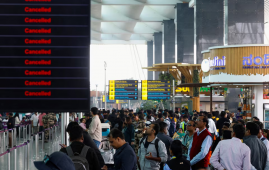 靛蓝航空大规模停航 数万乘客受影响 印度航空业风险显现