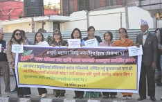 尼人权与和平协会在全国多地举行反腐示威