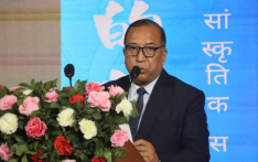 “世界的非遗”喜马拉雅非遗文创推介会：尼泊尔阿尼哥协会主席苏希尔·普拉贾帕蒂致辞