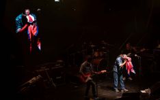 Flag on his shoulder, stories in his songs 