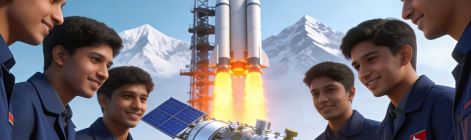 尼泊尔学生主导研发“穆纳尔”卫星今日发射 开启航天事业新征程