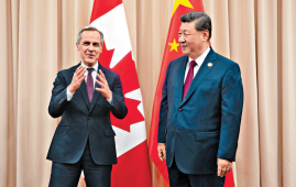 中加关系重要事件：加拿大总理正式访华