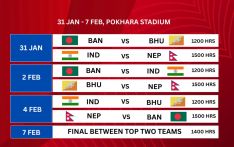 साफ यु–१९ महिला च्याम्पियनसिप : नेपालको पहिलो खेल भारतसँग