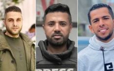 गाजामा इजरायलको आक्रमणमा तीन पत्रकारसहित ११ प्यालेस्टिनीको मृत्यु