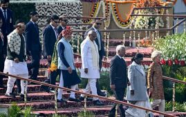 भारतको ७७औँ गणतन्त्र दिवस : कर्तव्य पथमा देखियो सैन्य शक्ति र सांस्कृतिक झलक