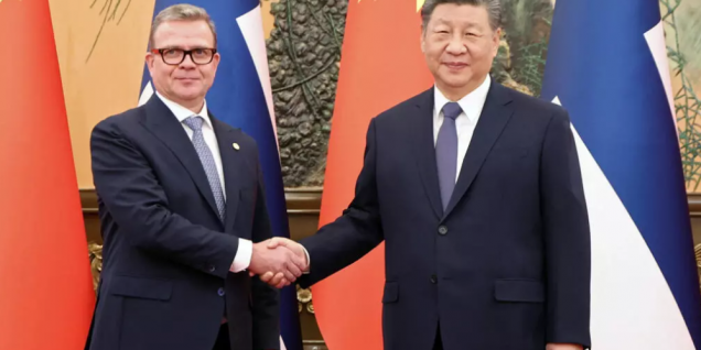 习近平会见芬兰总理 重申对联合国支持