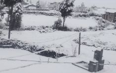 Snowfall occurs in Baitadi and Baglung districts