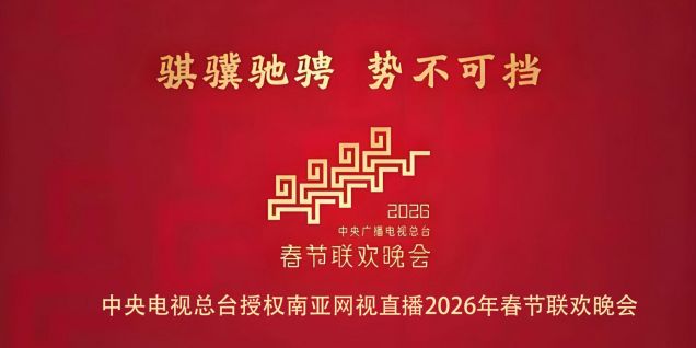 连续四年授权！南亚网视邀您共赏2026年央视春晚