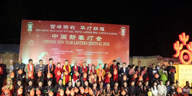 “雪峰映彩 华灯纳福”中国新春灯会帕坦开幕侧记