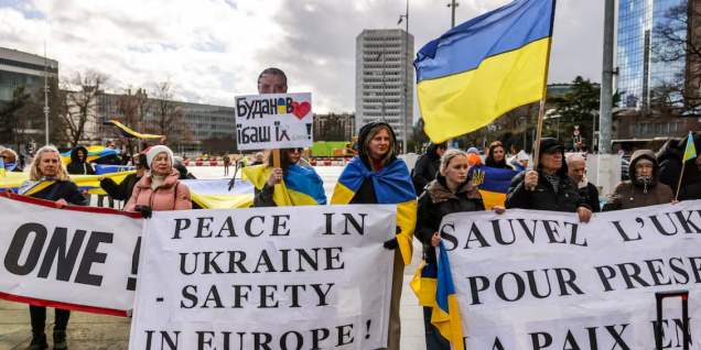 俄美乌三方新一轮和平谈判在瑞士日内瓦举行