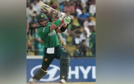 Ton-up Farhan fires Pakistan into Super Eight