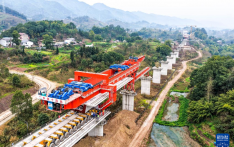 西渝高铁重庆段节后复工复产