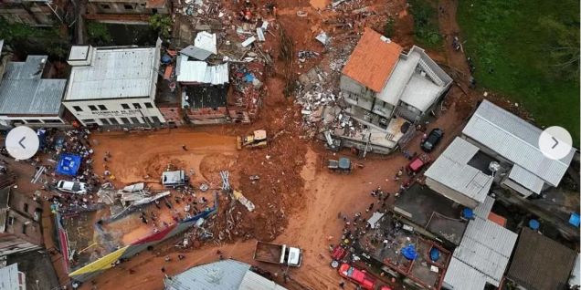 巴西东南部暴雨死亡人数升至64人