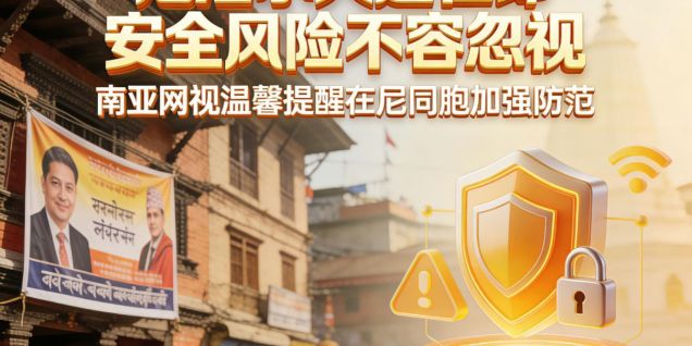 尼泊尔大选在即 安全风险不容忽视 南亚网视温馨提醒在尼同胞加强防范