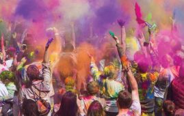 Phagu Poornima festival being celebrated in the mountainous and hilly districts