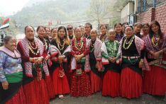Thakali community celebrating ‘Toran Lha’ festival