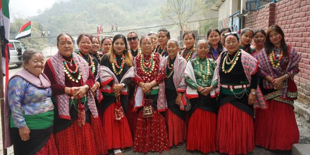Thakali community celebrating ‘Toran Lha’ festival