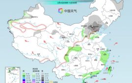 华北一带降雪来袭湿冷感明显 西南等地阴雨连连