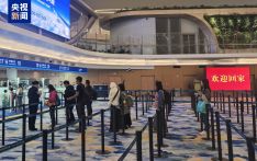 由迪拜国际机场飞往广州白云国际机场航班平安落地