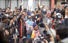 尼泊尔大选现“蓝色海啸”：成立三载RSP横扫政坛 老牌政党遭遇历史性溃败