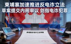 柬埔寨加速推进反电诈立法 草案提交内阁审议 剑指电诈犯罪