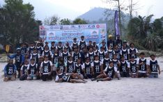 尼泊尔第50届国际漂流皮划艇节在特里苏里河开幕