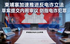柬埔寨加速推进反电诈立法 草案提交内阁审议 剑指电诈犯罪