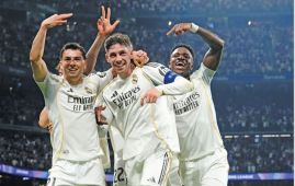 Champions League Real Madrid dominate Man City, PSG beat Chelsea, Arsenal salvage draw