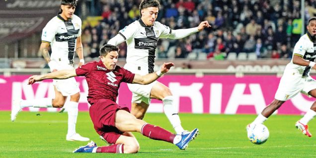 Parma scores two own goals in two minutes