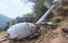 尼泊尔（空中王朝）航空公司直升机坠毁 6人受伤 专家组赴现场调查