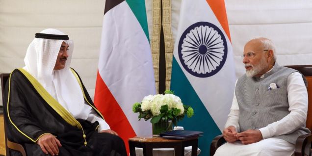 स्ट्रेट अफ होर्मुजमा आपूर्ति सुनिश्चित गर्नेबारे मोदी र कुवेती युवराजबिच वार्ता