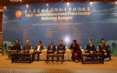 Welcome Dinner Held in Lumbini to Mark 3rd International Peace Festival