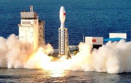 चीनद्वारा समुद्रबाट ‘स्मार्ट ड्रागन-३’ रकेटको सफल प्रक्षेपण