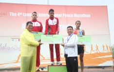 Army’s runners dominate 4th Lumbini Peace Marathon