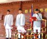 Eldest MP Arjun Narasingha KC takes oath before President Paudel