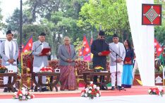 Prime Minister Balendra Shah administered oath