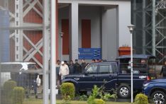 UML Chair Oli undergoing health check-up at Teaching Hospital