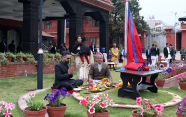 尼泊尔新任总理巴伦德拉・沙阿正式迁入总理官邸