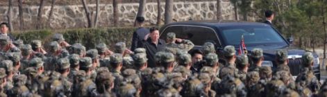 金正恩视察朝鲜人民军各级特战部队训练