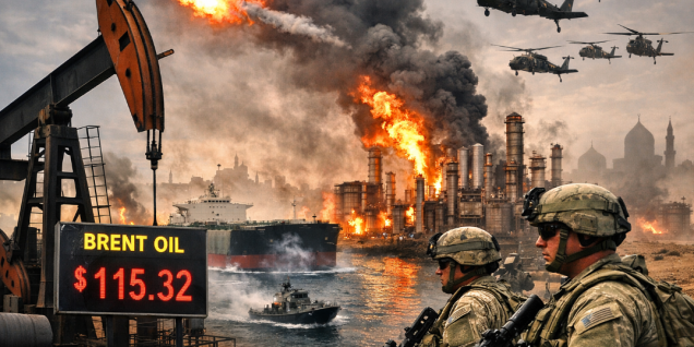 布伦特原油突破115美元/桶 全球能源市场震荡加剧