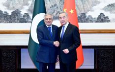 王毅同巴基斯坦副总理兼外长达尔会谈