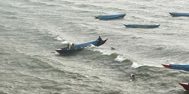 11 rescued from Phewa Lake in Pokhara after sudden windstorm