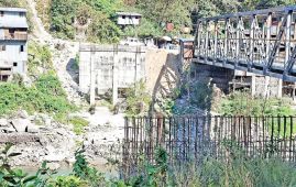 Tamakoshi bridge left incomplete for nine years