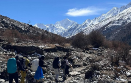 尼泊尔春季徒步热升温 官方呼吁加强环保与安全意识